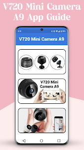 V720 Mini Camera A9 App Guide