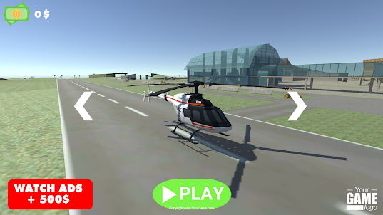 헬리콥터 비행 게임