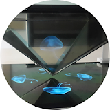 Hologram 3D Pyramid Projector icon