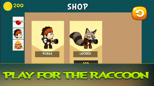 Epic Shooter: Racoon Defender