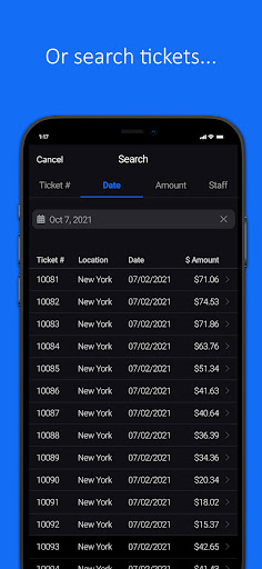 Screenshot of Shift4 InCharge