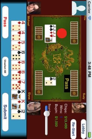 Tien Len Vietnamese Poker Screen 2