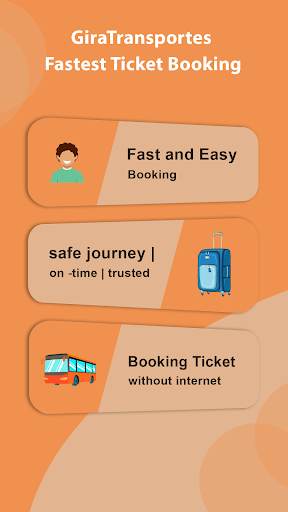 Android application Gira Transportes screenshort