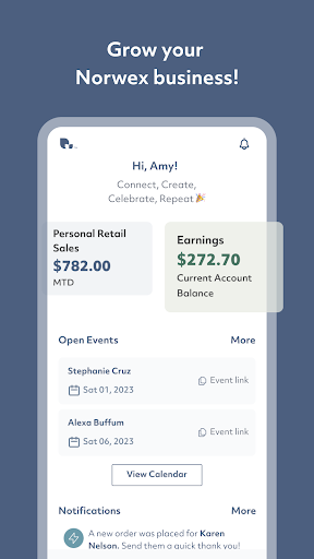 Screenshot of Nori: Norwex Consultant App