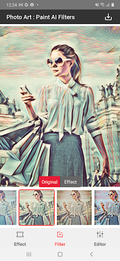Photo Art : Paint AI Filters screen 2
