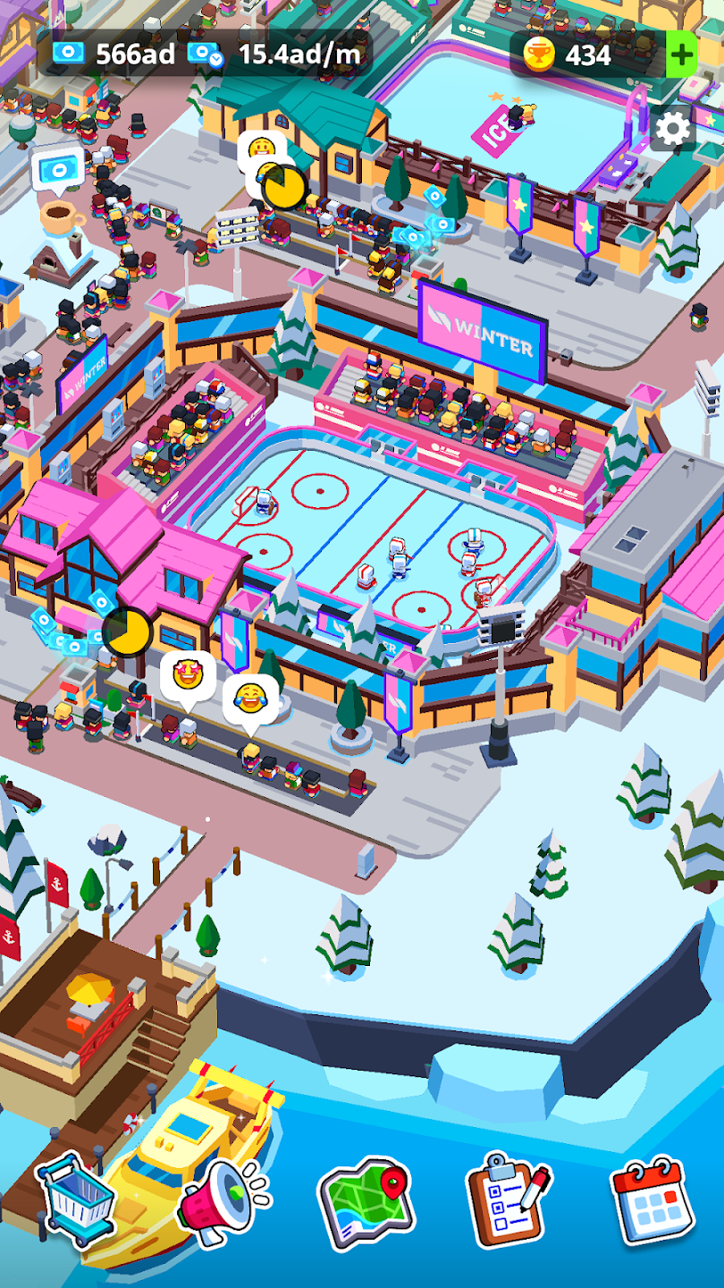 download idle sports city tycoon mod apk
