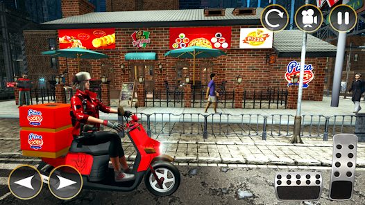 Pizza Delivery Boyuff1aBike Games  screenshots 3