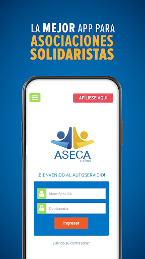 Android application ASECA screenshort