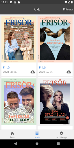 Tidningen Frisör Screen 2