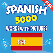 Spanish 5000 Words with Pictures  Icon