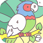 Kawaii Color：Color By Number