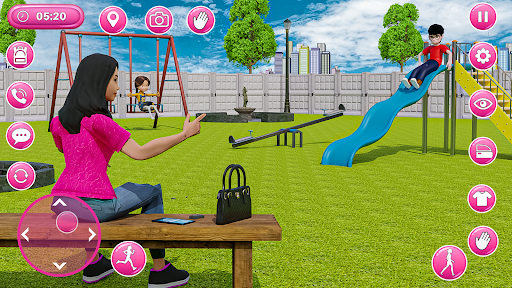 Virtual Mother Simulation Game Screen 3