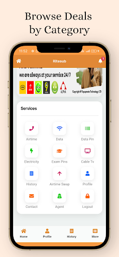 Ritesub cheap data airtime Screen 3