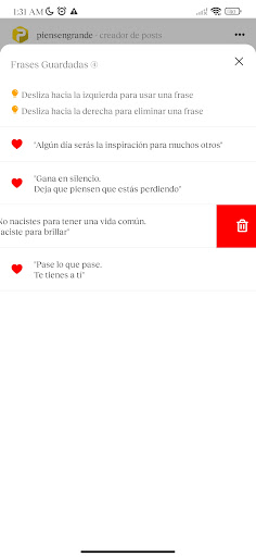 Piensengrande - Editor de post Screen 3