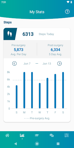 mymobility Patient App Screen 2