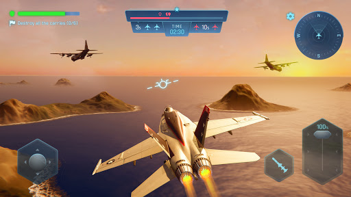 Sky Warriors: Airplane Combat 2.0.3 screenshots 1