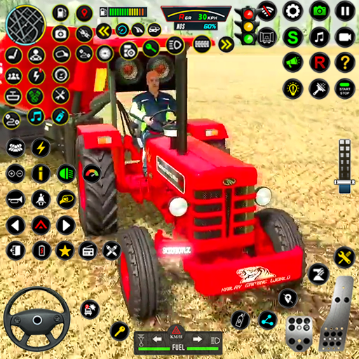 Indian Tractor Farming Games 1.1 Icon