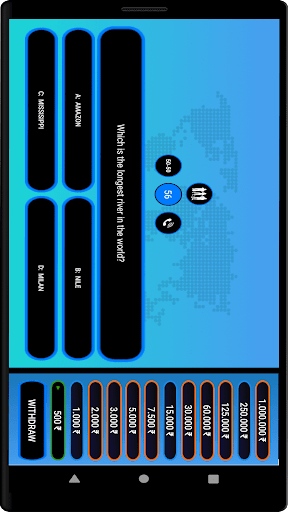 KBC Real Lottery Game Screen 3