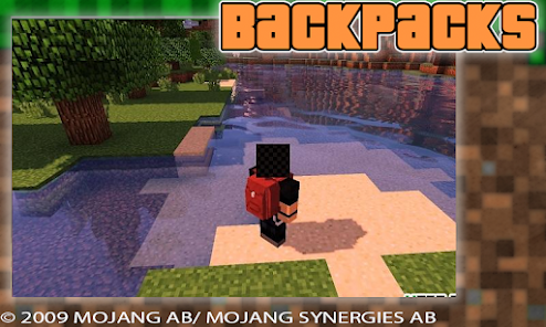 Backpacks Mod for Minecraft PE 9 APK + Mod (Unlimited money) untuk android