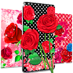 Cover Image of Download Pink red roses live wallpaper 20.5 APK