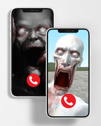 Android application zombie horor fake video call screenshort