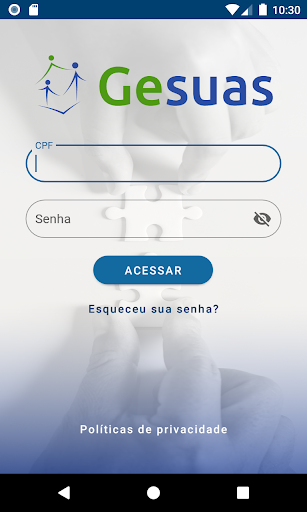 Android application Gesuas screenshort