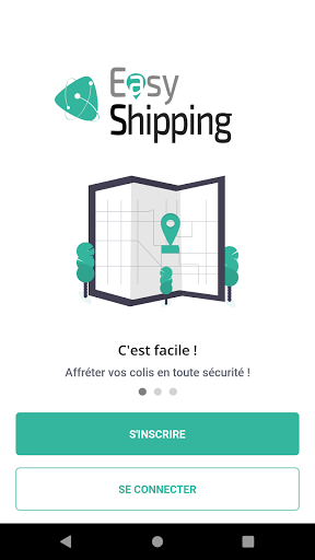 Android application EasyShipping For Driver screenshort