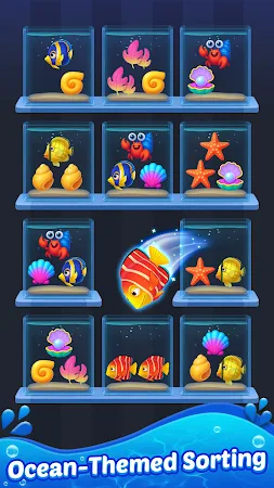 Game screenshot Fish Sort 3D: Match Puzzle apk download