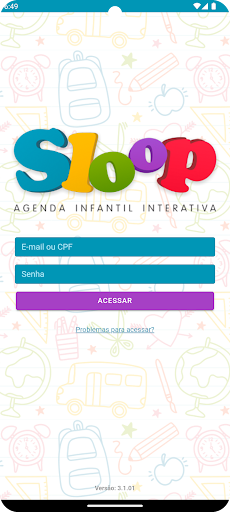 Android application Sloop - Agenda infantil screenshort