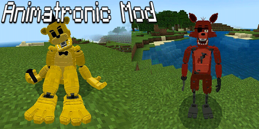 Android application Animatronic Mod for Minecraft screenshort