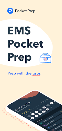 Android application EMS Pocket Prep screenshort