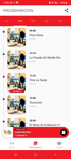 CoEsRadio WCOE-DB MIA Screen 2