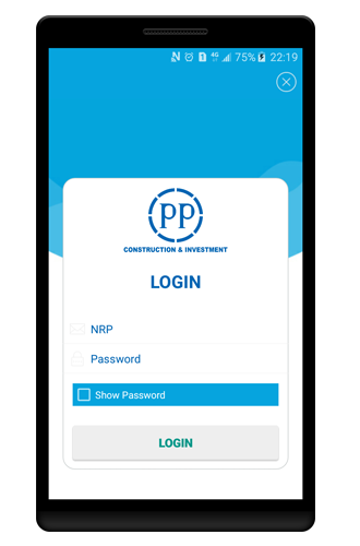 Android application PP Hadir! screenshort