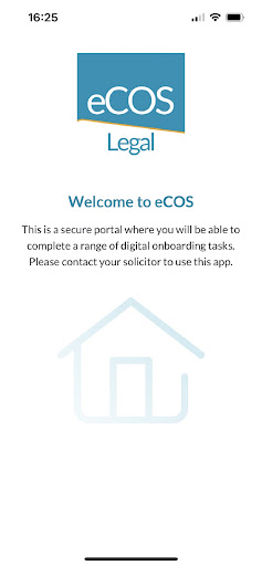 Android application eCOS Legal screenshort
