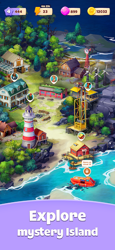 Merge Mystery: Lost Island MOD APK 0.7.1 (Energy/Coins) poster-2