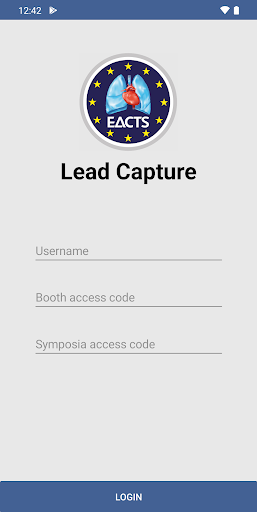 EACTS Lead Capture Screen 2