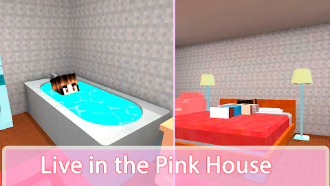 Pink Princess House Craft Gameのおすすめ画像2