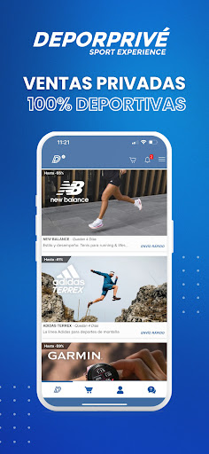 Android application DEPORPRIVÉ screenshort