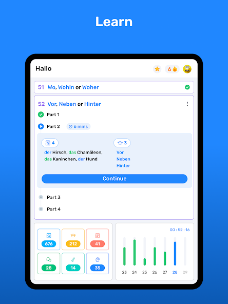 Wlingua - Learn German MOD APK screenshot