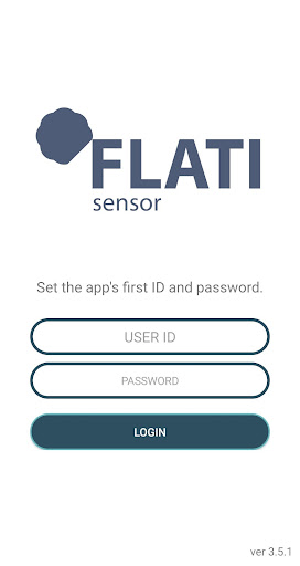 Android application FLATI Sensor screenshort