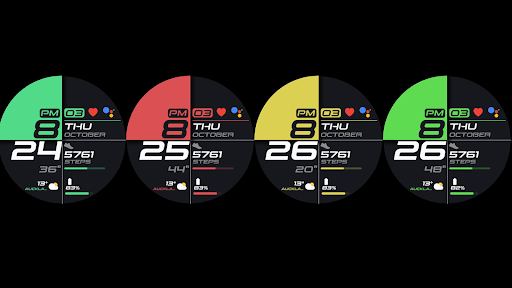 Night ver 38 - watch face screenshot 15