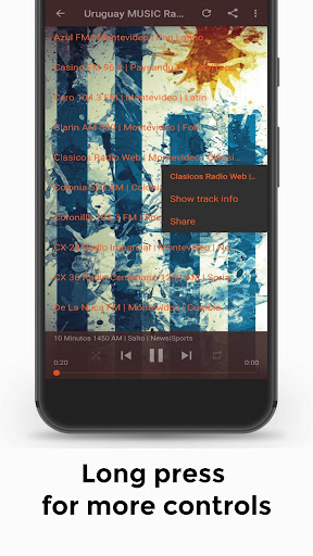 Uruguay Music Radio Screen 3