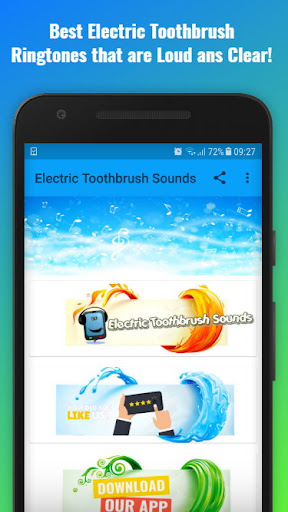 Android application Electric Toothbrush Sounds screenshort