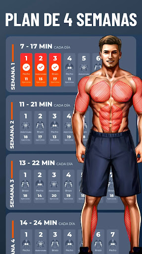 Ejercicios en casa: Sin equipo screenshot 2