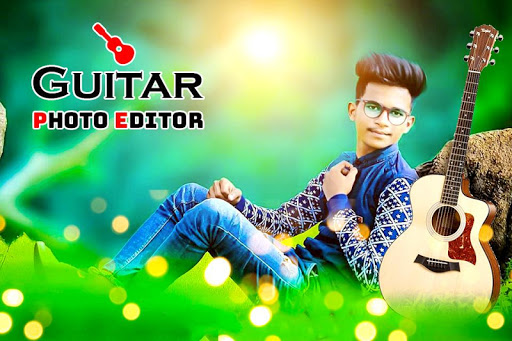 Guitar Photo Frame Screen 2