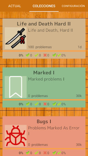 Go Master Pro, Go Problems Screen 3