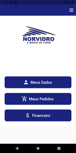 Android application Norvidro screenshort