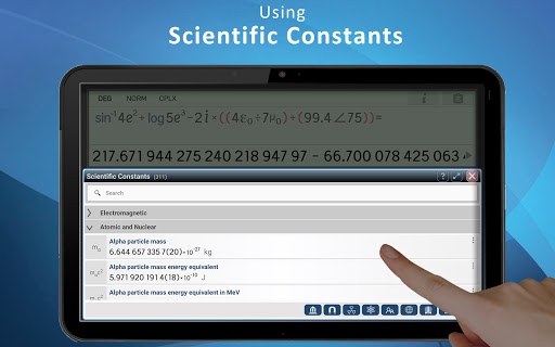 Champ Scientific Calculator Screenshot