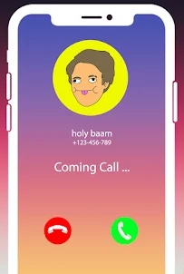 Fake Call Holy Baam - Prank!