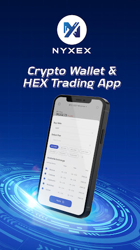 Android application NYXEX Exchange screenshort